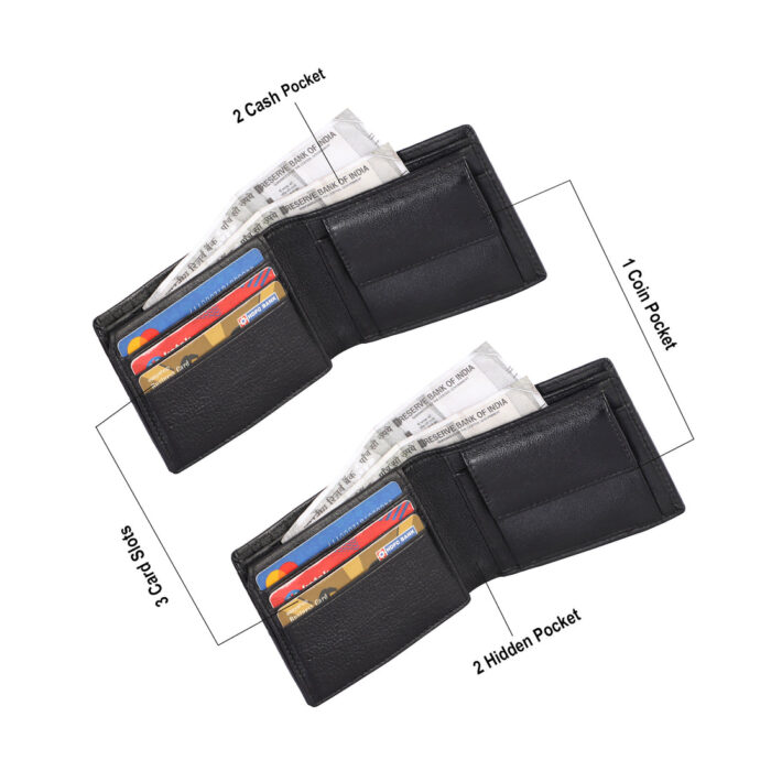 Croco Leather Wallet - Image 5