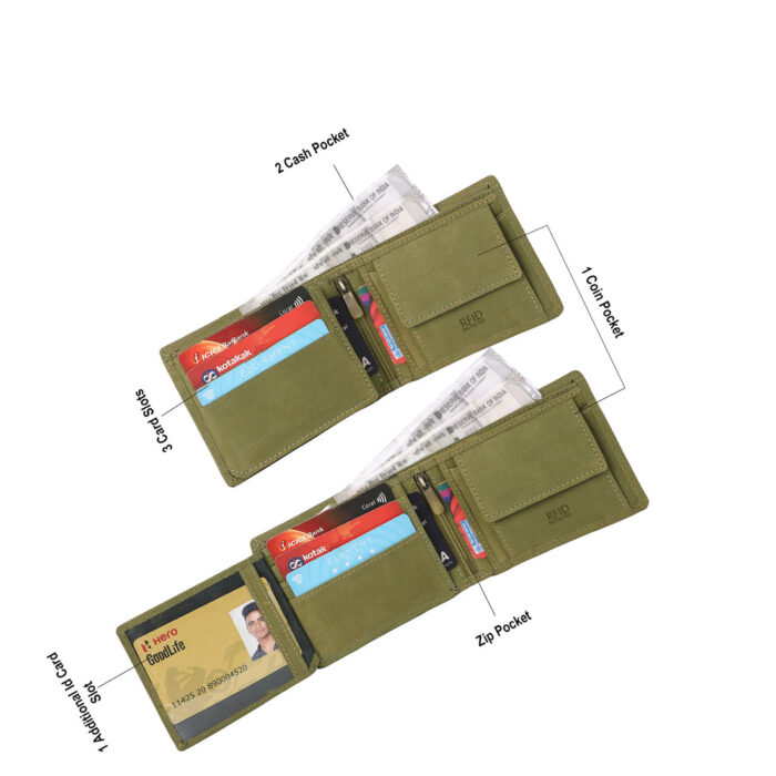 Uniqe Mens Leather Wallet - Image 6